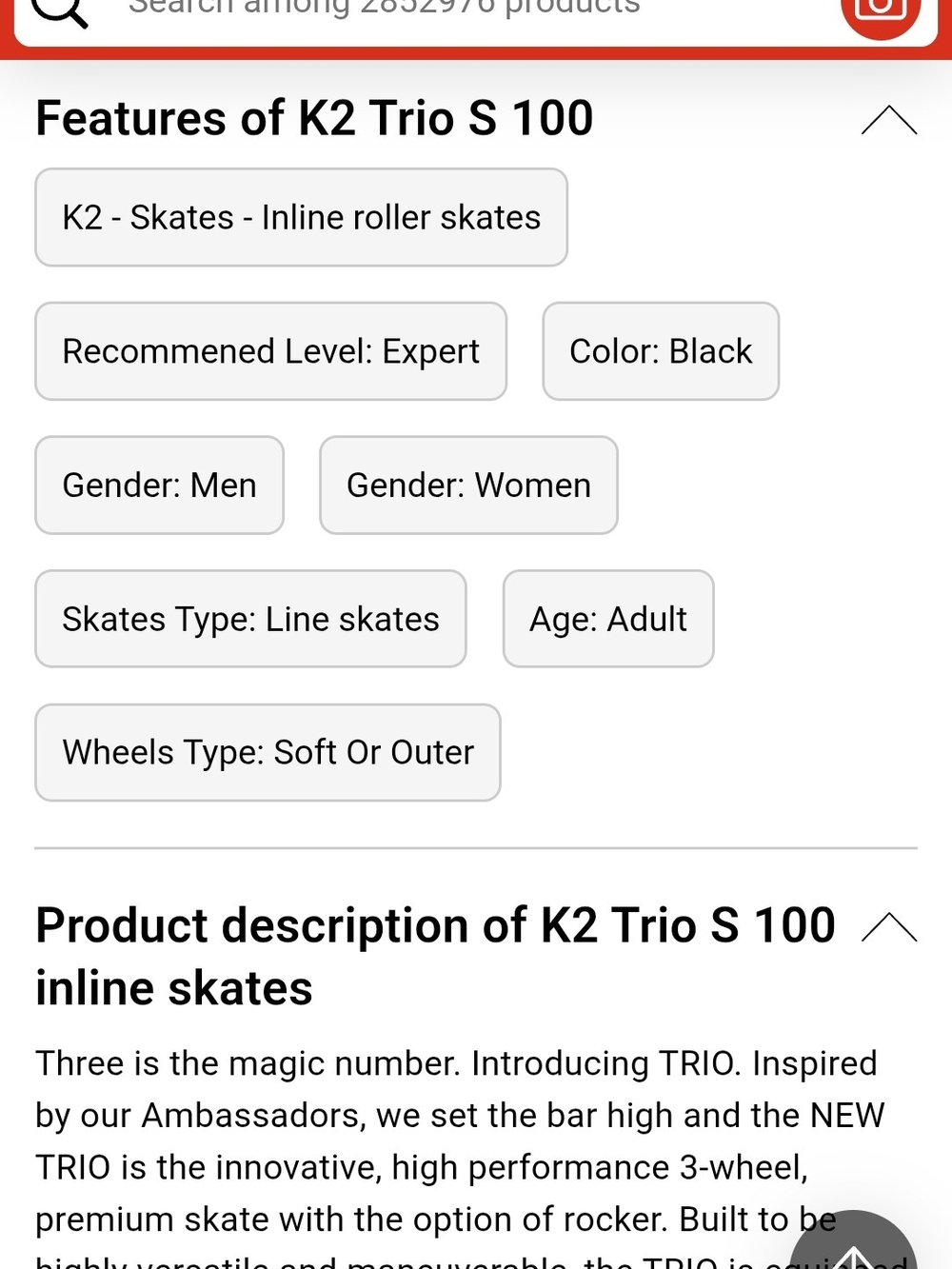 3 Wheel Inline Skates - Picture 3 of 4